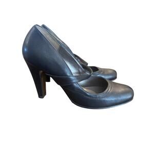 Women’s Bruno Magli Black Italian Mary Jane Heels. Size 40 ( 9 )